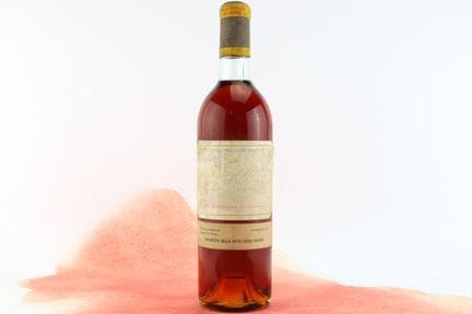 1965年伊克姆酒庄
索泰尔纳，一级特级酒庄
1瓶
E
标签有损
