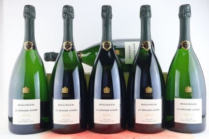Bollinger La Grande Année 2014
Champán
6 botellas 