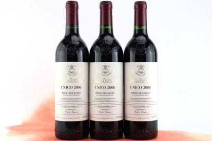 2006年维加·西西利亚单一酒庄红葡萄酒
里贝拉·德尔·杜埃罗
3瓶 - 每升
E