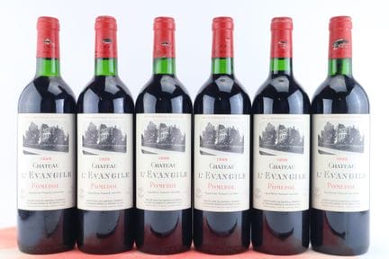 Château L'Evangile 1999
Pomerol
6 bt
E
Capsule dan