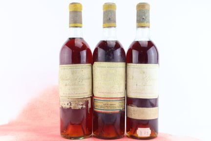 伊肯酒庄
索泰尔纳，一级特级庄
1967年 - 1瓶
1966年 - 1瓶
1965年 - 1瓶
3