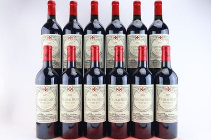 Château Gazin 2015
Pomerol
12 bt - csl
E