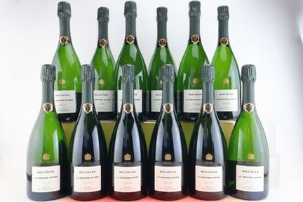 Bollinger La Grande Année 2014
Champán
12 botellas