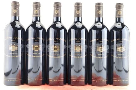 Château Margaux 2015
Margaux, 1er cru classé
6 bou