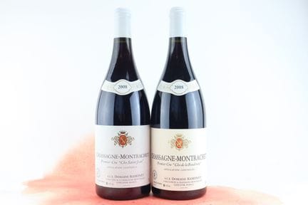 夏萨涅-蒙哈榭红葡萄酒 拉莫内酒庄 2008
金丘，一级园
克洛圣让 - 1 瓶 Mg
克洛德拉布德