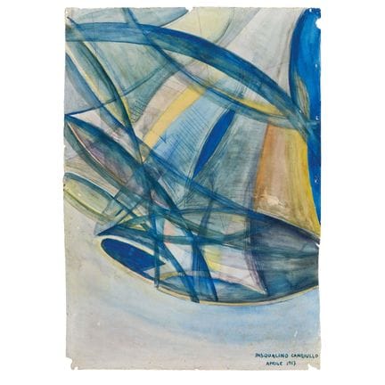 PASQUALINO CANGIULLO (Italia, 1900-1975) Campanas,