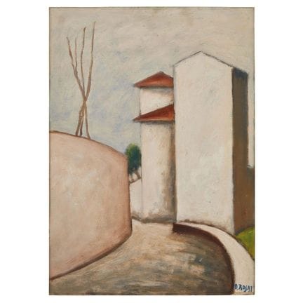 OTTONE ROSAI (Firenze 1895 - Ivrea 1957) Strada co