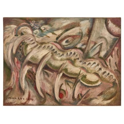 MINA LOY 
 (Londra 1882 - Aspen 1966) 
 Abstract f