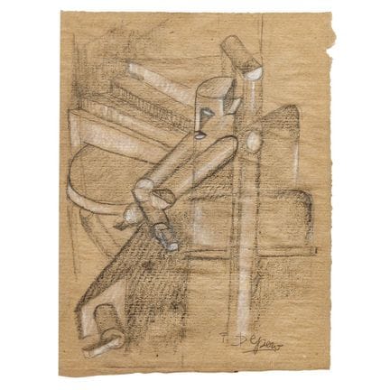 FORTUNATO DEPERO (Fondo 1892 - Rovereto 1960) Synt