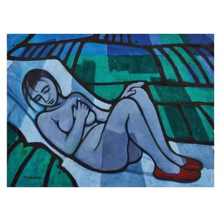 FELICE CASORATI (Novara 1883 - Torino 1963) Ragazz