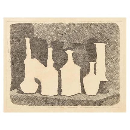 GIORGIO MORANDI (Bolonia, 1890 - 1964) Naturaleza 