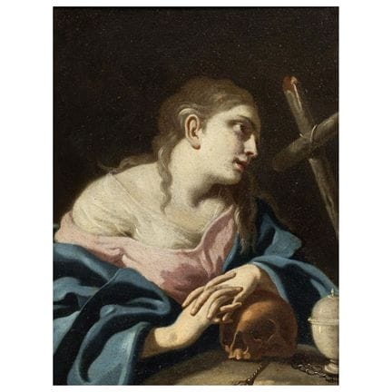 Pintor napolitano, siglos XVII-XVIII
LA MAGDALENA 