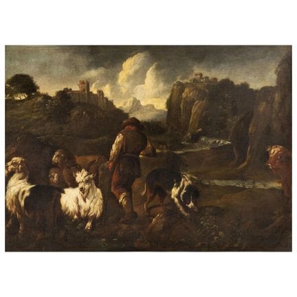 Philipp Peter Roos, conocido como Rosa da Tivoli
(