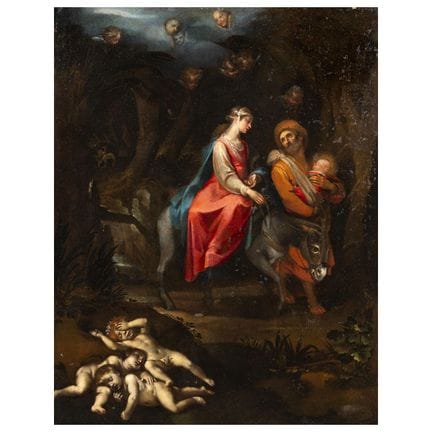 Francesco Vanni
(Siena, 1564 - 1610)
LA HUIDA A EG