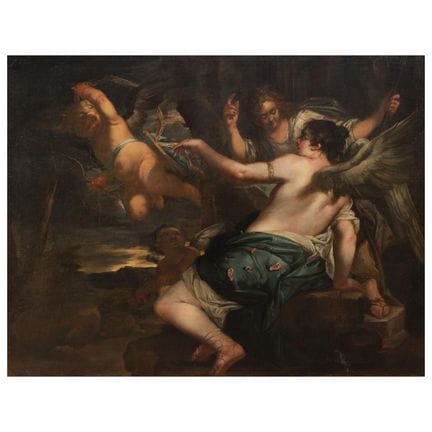 Pintor veneciano, siglo XVII
LA NINFA TÁCITA MUTA
