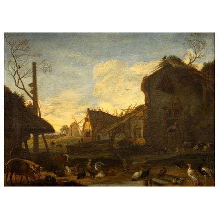 Cornelis Saftleven
(Gorichem, 1607 - Rotterdam, 16