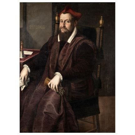Pittore attivo a Roma, sec. XVI
RITRATTO DEL CARDI