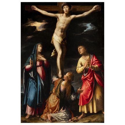Aurelio Lomi
(Pisa, 1556 - 1622)
CRUCIFIXIÓN
óleo 