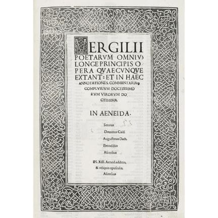 Virgilio. Quaecunque extant et in haec annotatione