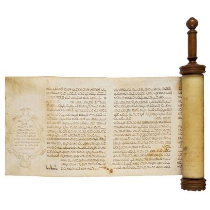 Book of Esther. 5491 [1730–31]. , A rare example o