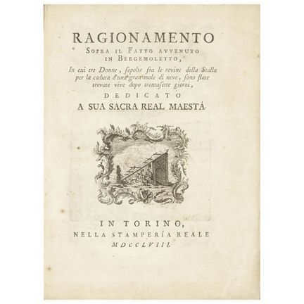 Somis, Ignazio. A Discourse on the Event That Occu