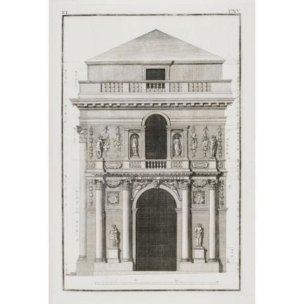 Palladio, Andrea. *Le fabbriche e i disegni e le t