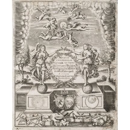 Schott, Gaspar. *Magia optica*, Bamberg, 1671. An 