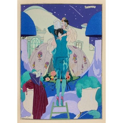 A rare complete collection of the elegant art albu
