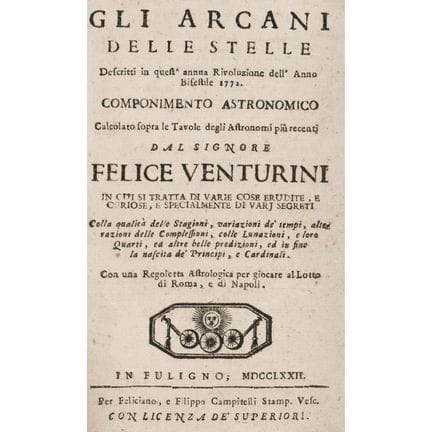 Venturini, Felice. The Mysteries of the Stars Desc