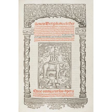 Volumen que contiene las dos partes de la *Opera V