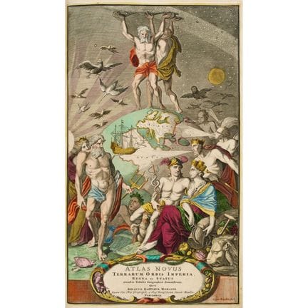 Homann, Johann Baptist. Grosser atlas über die gan