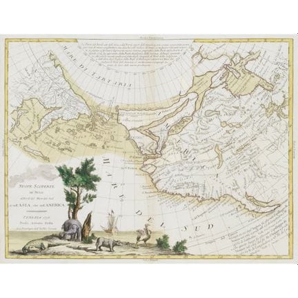 Zatta, Antonio. Atlante novissimo. Venecia, Zatta,