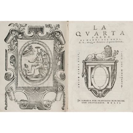 Doni, Anton Francesco. *I marmi*. Venice: Marcolin