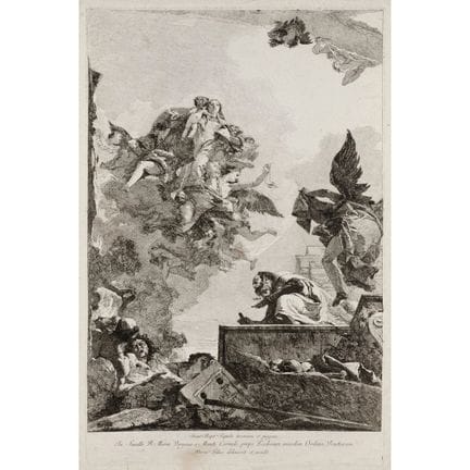 [Venice] Tiepolo, Giandomenico. The Apparition of 