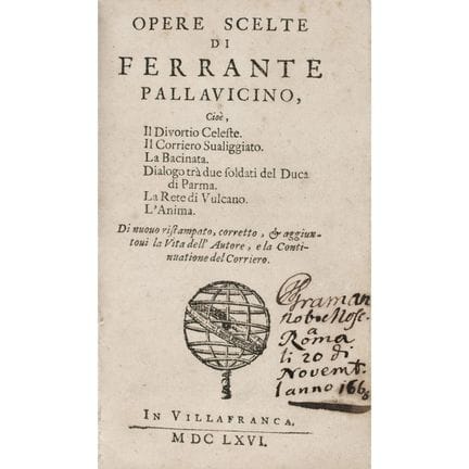 Pallavicino, Ferrante. - Selected Works. [Amsterda