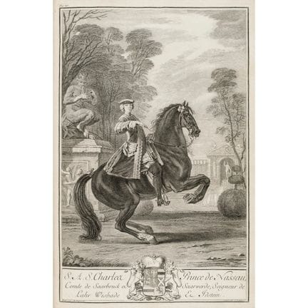 De la Guerinière, François. École de Cavalerie... 