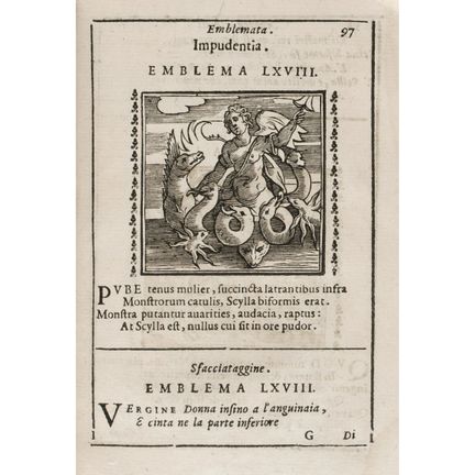 Alciati, Andrea. *Emblemata*. Padua, Tozzi, 1626. 