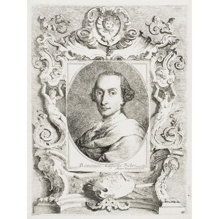 [Venice] Longhi, Alessandro. Portraits of Painters
