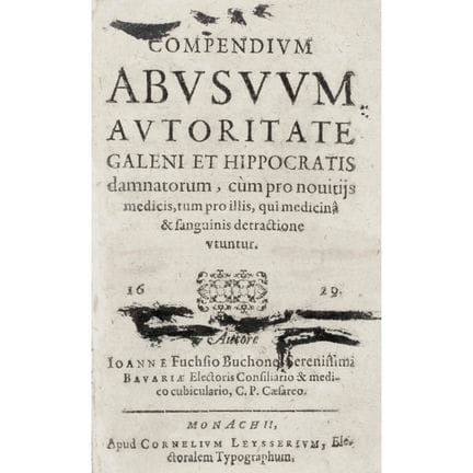 Fuchs, Johannes. *Compendium abusuum autoritate Ga