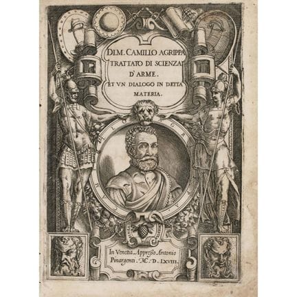 Agrippa, Camillo. Tratado sobre el arte de las arm