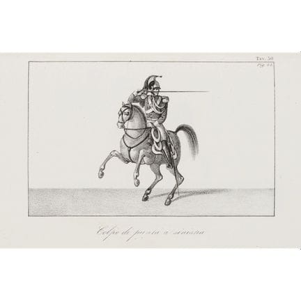 Weiss, Giuseppe. *Instruction on Fencing on Horseb