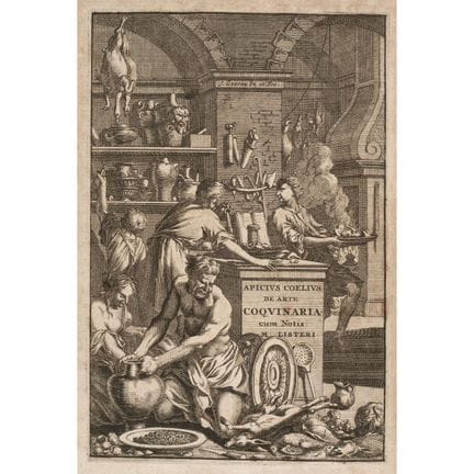 Lister, Martini. *Apicii Coelii de opsoniis et con