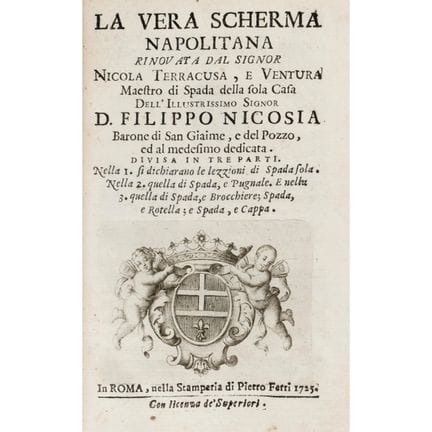 Terracusa, Nicola. La verdadera esgrima napolitana