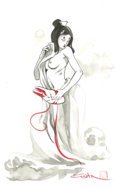 CARITA, nacido en 1993. 
Izunas.
Ilustración de un