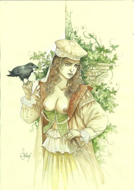 STALNER, born in 1959. 
The Rare Bird. 
Drawing ti