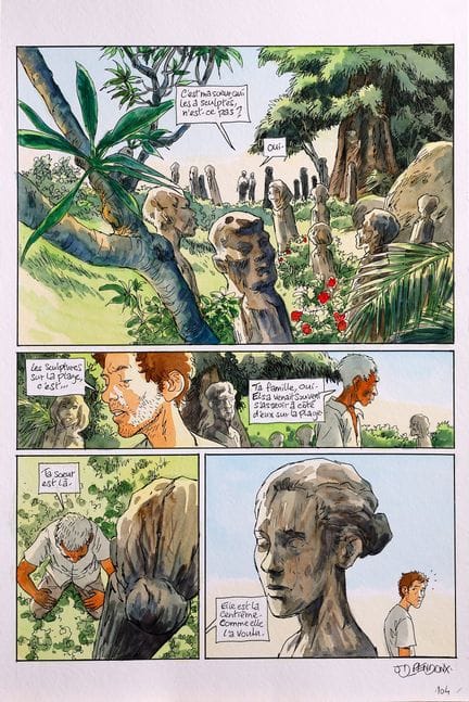 PENDANX, nacido en 1966. 
Tsunami. 
Lámina n.º 104
