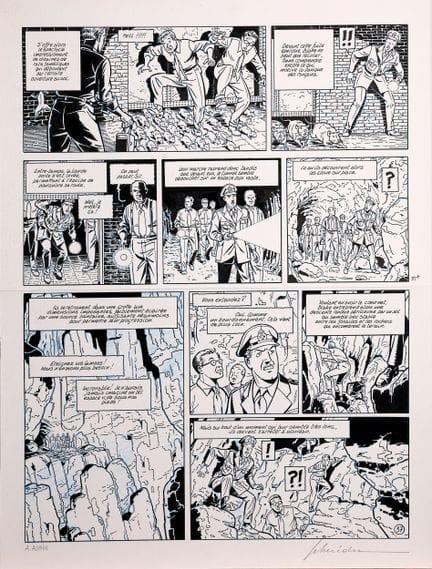 SCHREDER, nacido en 1950. 
Blake y Mortimer. 
La o