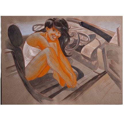 JIM nació en 1966. 
Una noche en Roma. 
Dibujo de 
