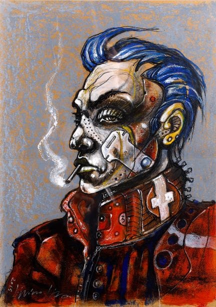 VONA, nacido en 1969. 
Ciberpunk y bio-humano.
Téc