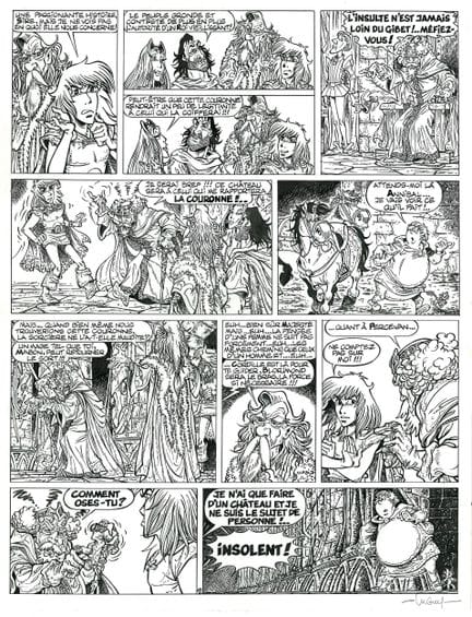 LUGUY, nacido en 1948. 
Percevan. 
T10, El señor d